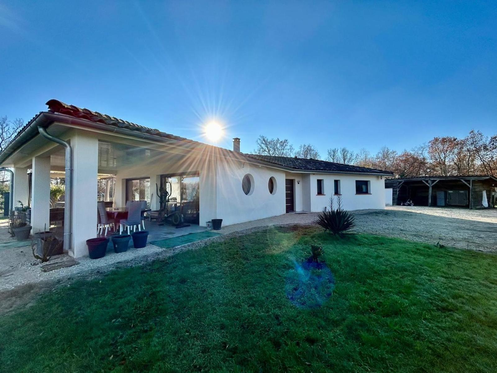 Maison Moderne Au Calme Avec Billard, Jacuzzi, Bain A Remous, Piscine, Babyfoot Labastide-du-Temple Extérieur photo